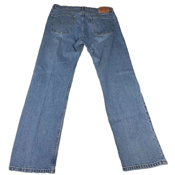 Vintage Mens Levi's 505 Jeans 2005 Regular Fit Straight Leg  36 x 32 Medium Y2K - Picture 5 of 12